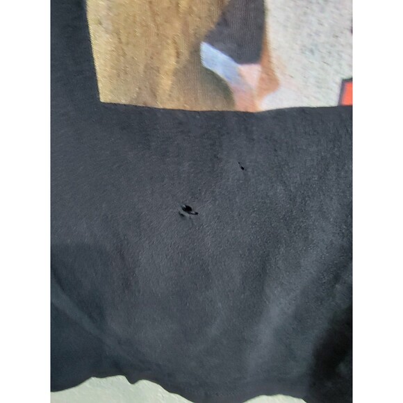 NBA Mitchell & Ness Shirt Mens Small Black Chicago Bulls Dennis Rodman Graphic - Picture 5 of 9